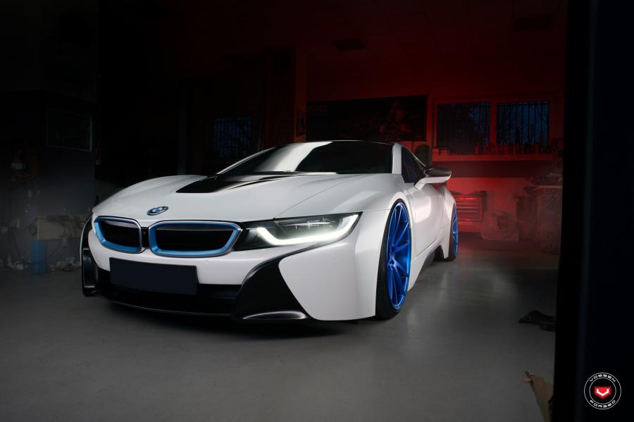 BMW i8 on Vossen Wheels (VPS-301) 2017 года  (фото 6 из 16)